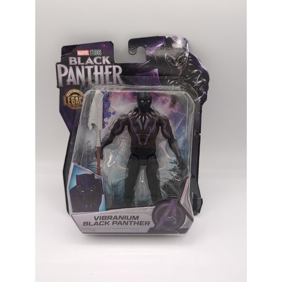 Marvel Studios Black Panther Vibranium Black Panther Legacy Collection 6" Figure - Picture 1 of 4